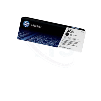 HP 36A Black Toner Cartridge CB436A
