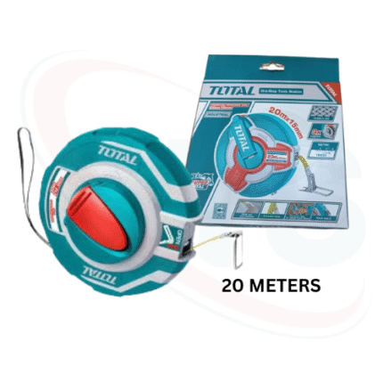 TOTAL STEEL MEASURING TAPE 20 MTR.